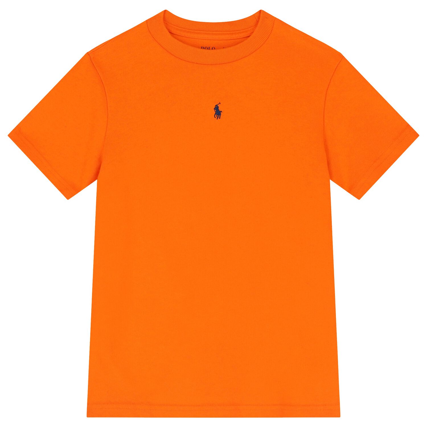 Boys Orange Logo T-Shirt, 2, hi-res image number null