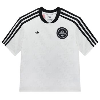 White & Black Logo T-Shirt