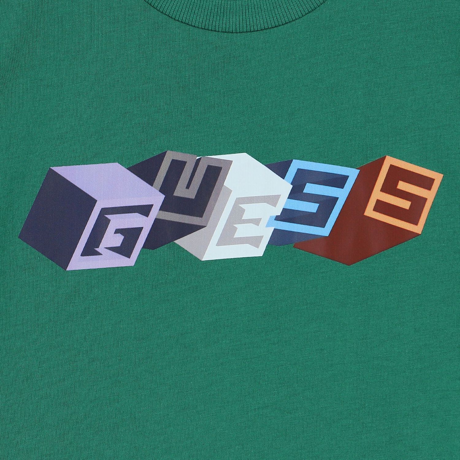 Boys Green Logo T-Shirt, 2, hi-res image number null