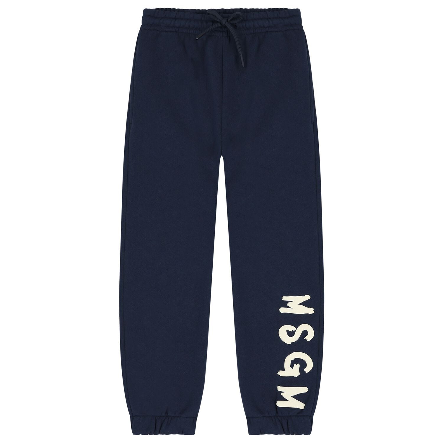 Navy Blue Logo Joggers, 3, hi-res