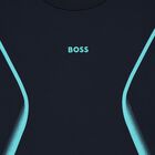 Boys Navy Blue Logo T-Shirt, 1, hi-res