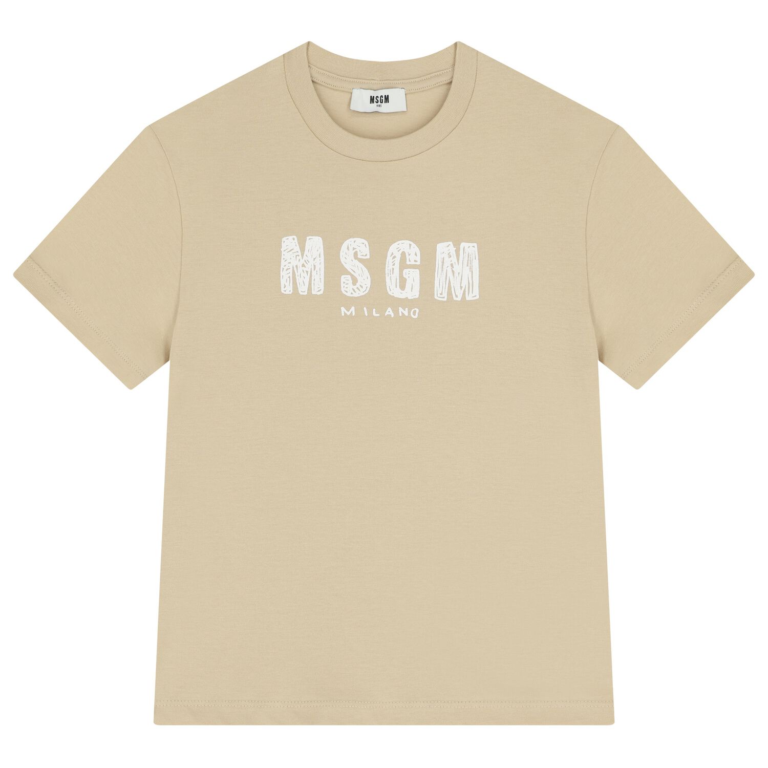 Beige Logo T-Shirt, 2, hi-res