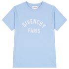 Boys Blue Logo T-Shirt, 3, hi-res