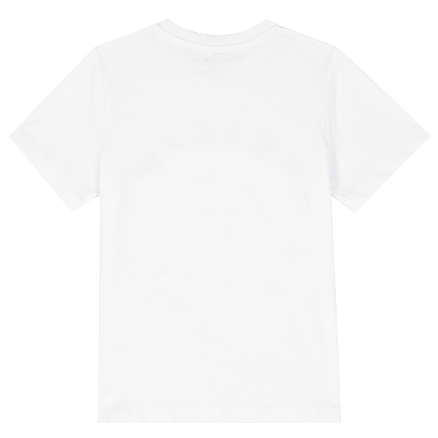 Boys White Logo T-Shirt, 1, hi-res
