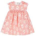 Girls White & Red Dress, 1, hi-res