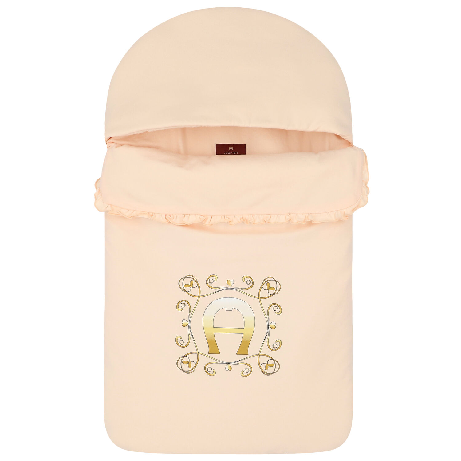 Baby Girls Pink Logo Nest, 1, hi-res