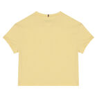 Girls Yellow Logo T-Shirt, 2, hi-res