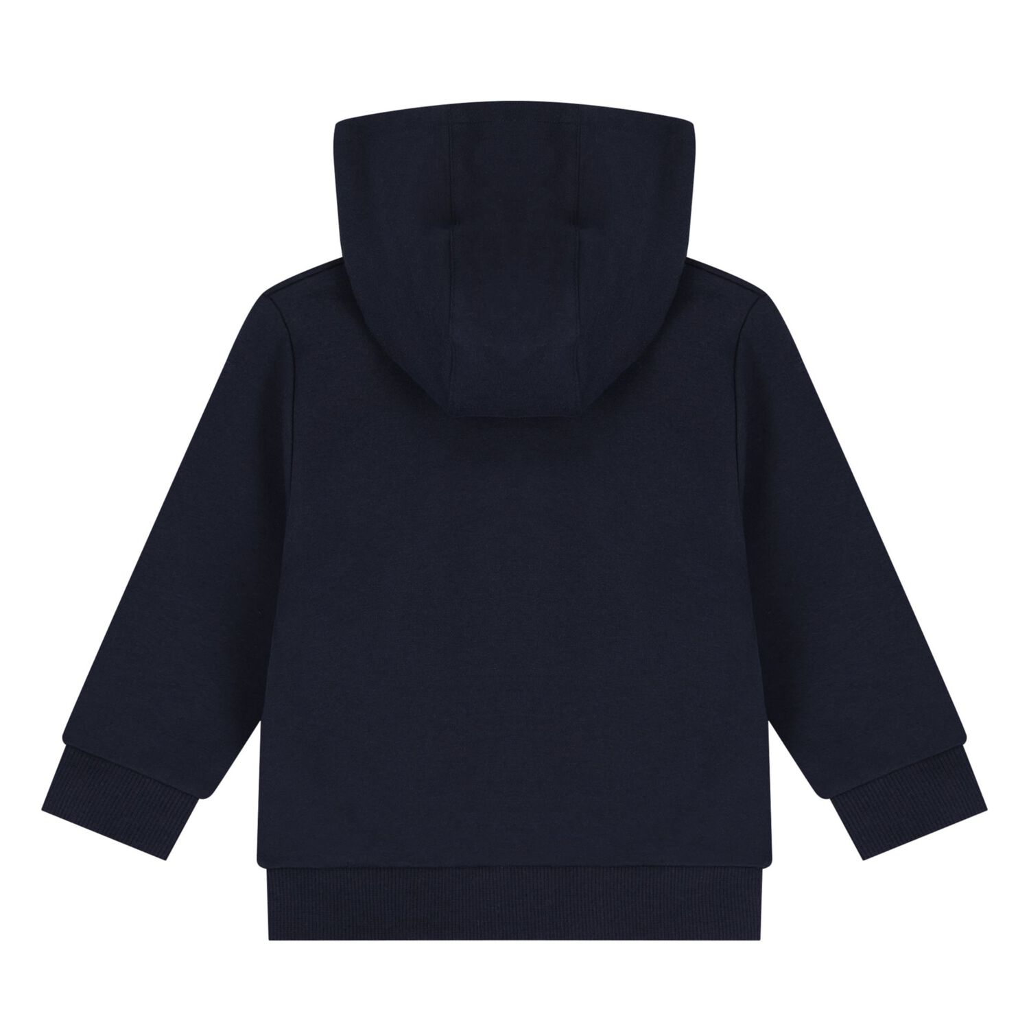Baby Boys Navy Blue & White Logo Tracksuit Set, 2, hi-res