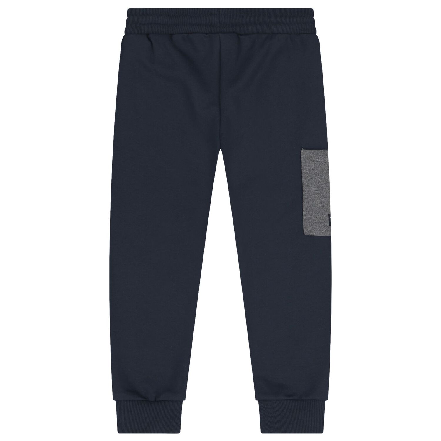 Boys Navy Blue & Grey Tracksuit Set ( 3 Piece ), 3, hi-res