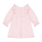 Baby Girls Pink Ruffled Dress, 1, hi-res