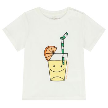 Younger Girls Ivory Lemonade T-Shirt