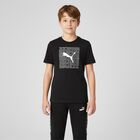 Boys Black Logo T-Shirt, 1, hi-res