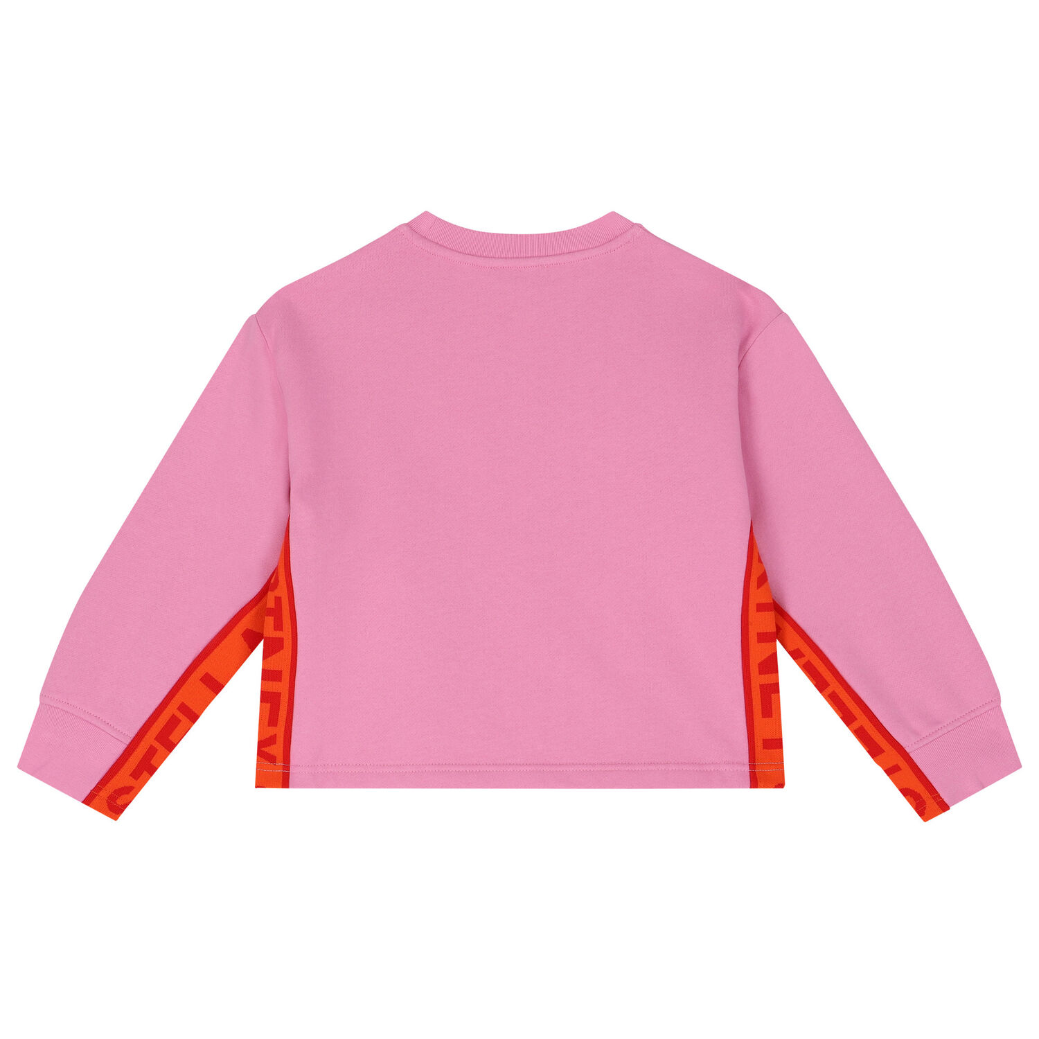Girls Pink Logo Sweatshirt, 1, hi-res