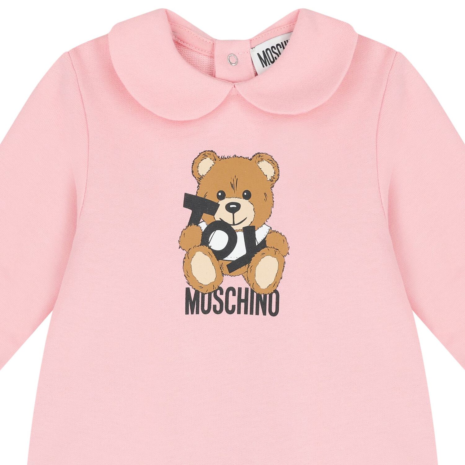 Baby Girls Pink Teddy Bear Logo Babygrow Gift Set, 4, hi-res
