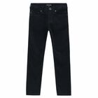 Boys Navy Blue Logo Jeans , 1, hi-res