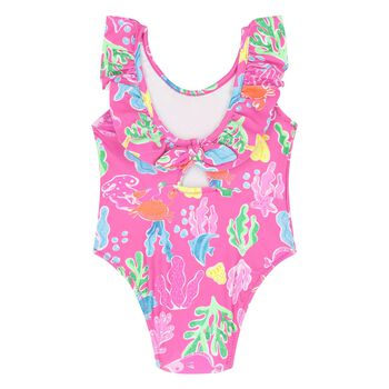 Younger Girls Pink Swimsuit