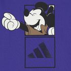 Boys Purple & Beige Mickey Mouse Disney Shorts Set, 1, hi-res