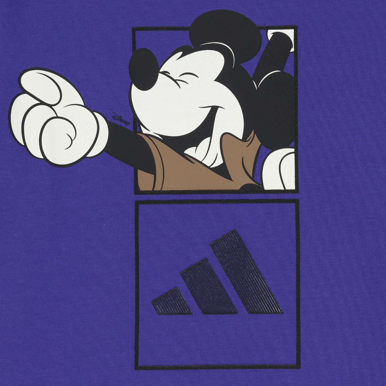 Boys Purple & Beige Mickey Mouse Disney Shorts Set, 1, hi-res