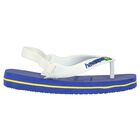 Blue Logo Flip Flops, 1, hi-res