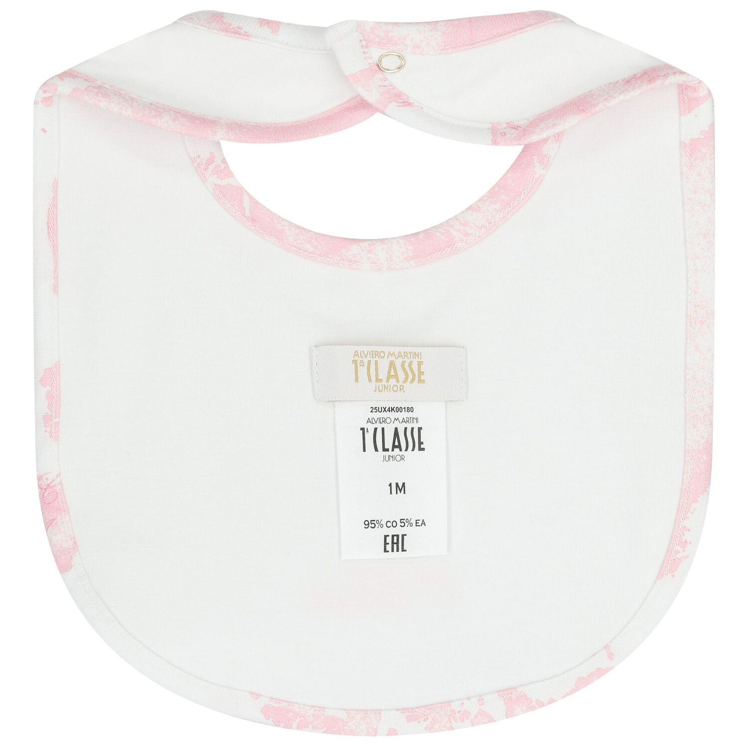 Baby Girls White & Pink Geo Map Babygrow Gift Set , 2, hi-res