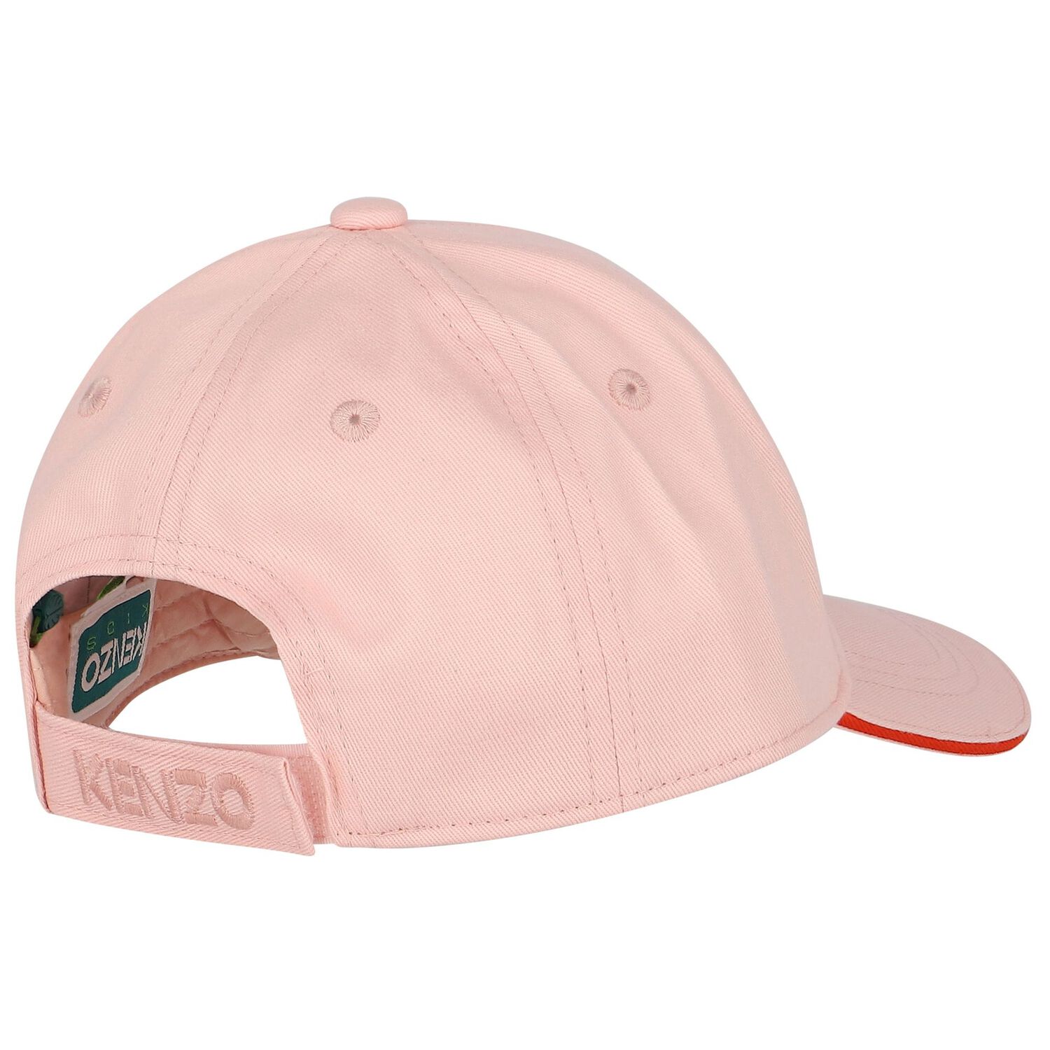 Girls Pink Tiger Logo Cap, 1, hi-res