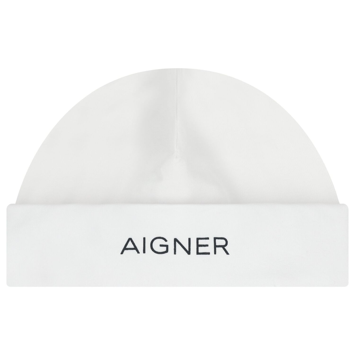 Baby Boys White & Navy Blue Logo Babygrow Set, 1, hi-res