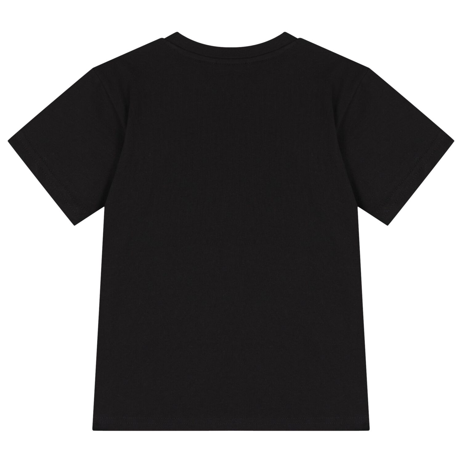 Boys Black Logo T-Shirt, 1, hi-res