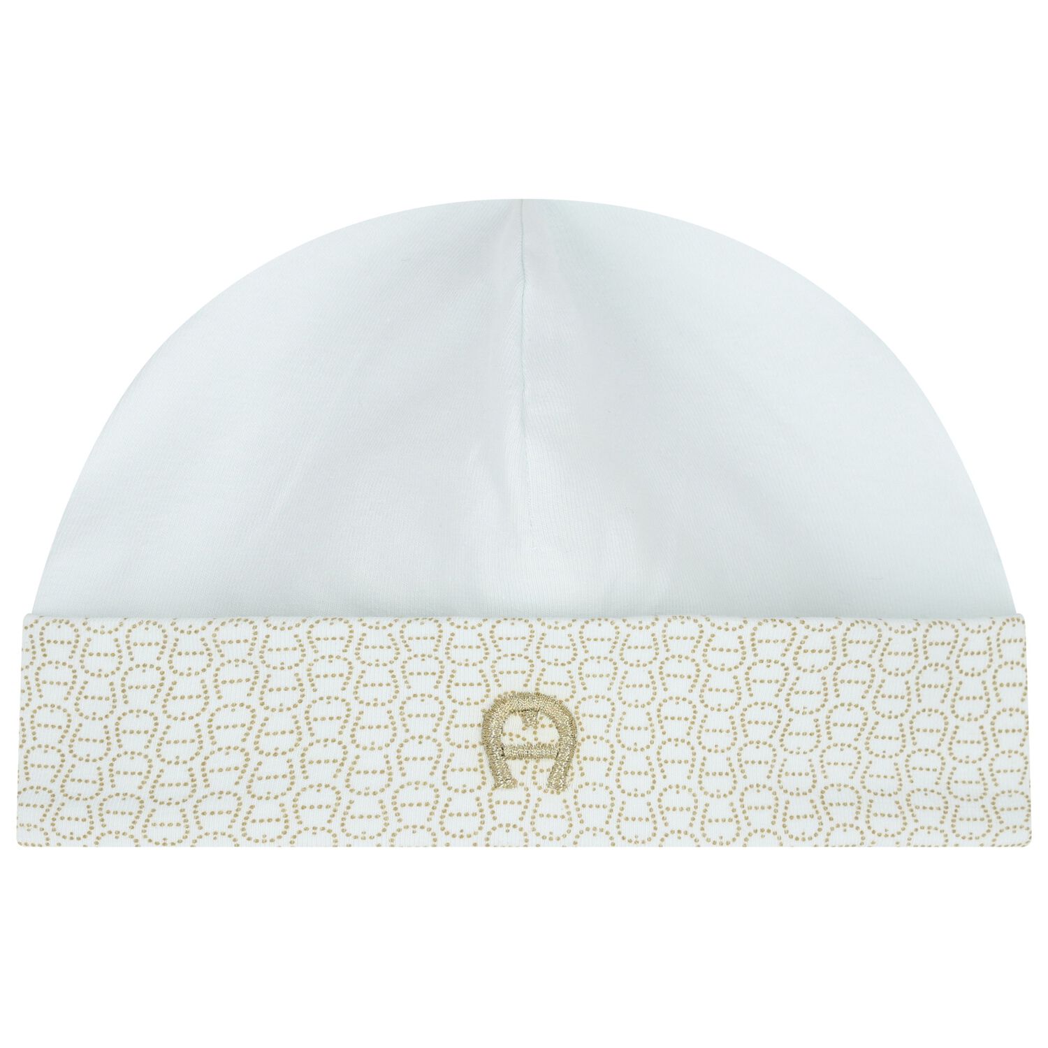 Baby Boys Blue Logo Hat, 2, hi-res