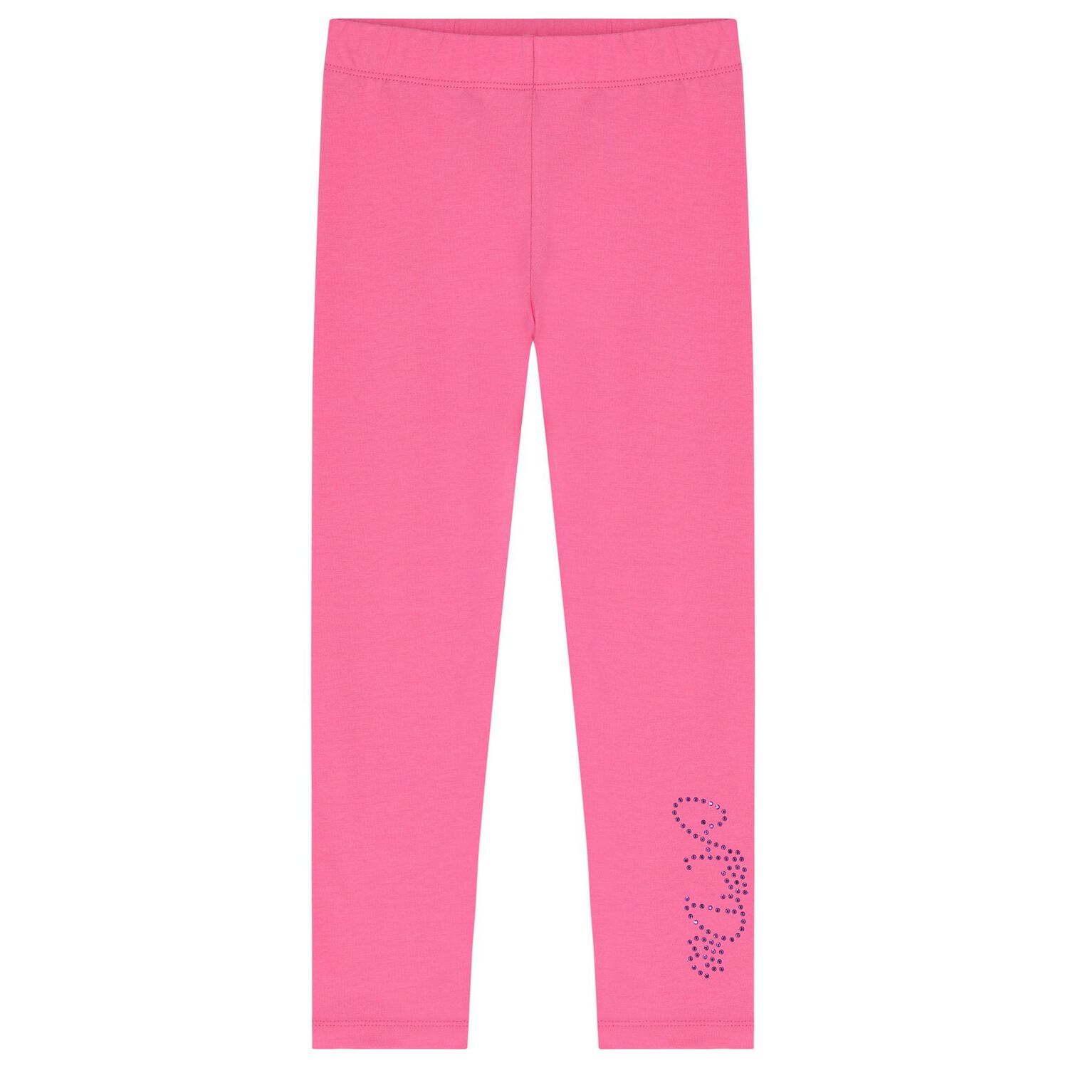 Girls White & Pink Hooded Leggings Set, 1, hi-res image number null