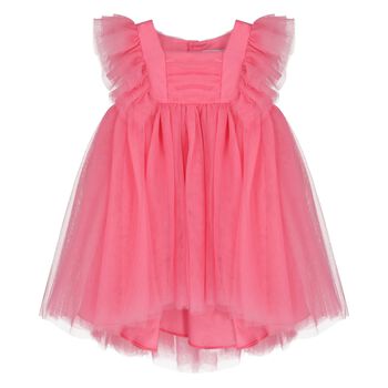 Younger Girls Pink Tulle Dress