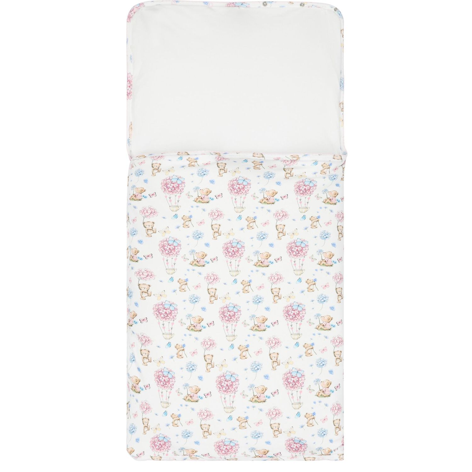 Baby Girls White Azalia Baby Nest, 1, hi-res