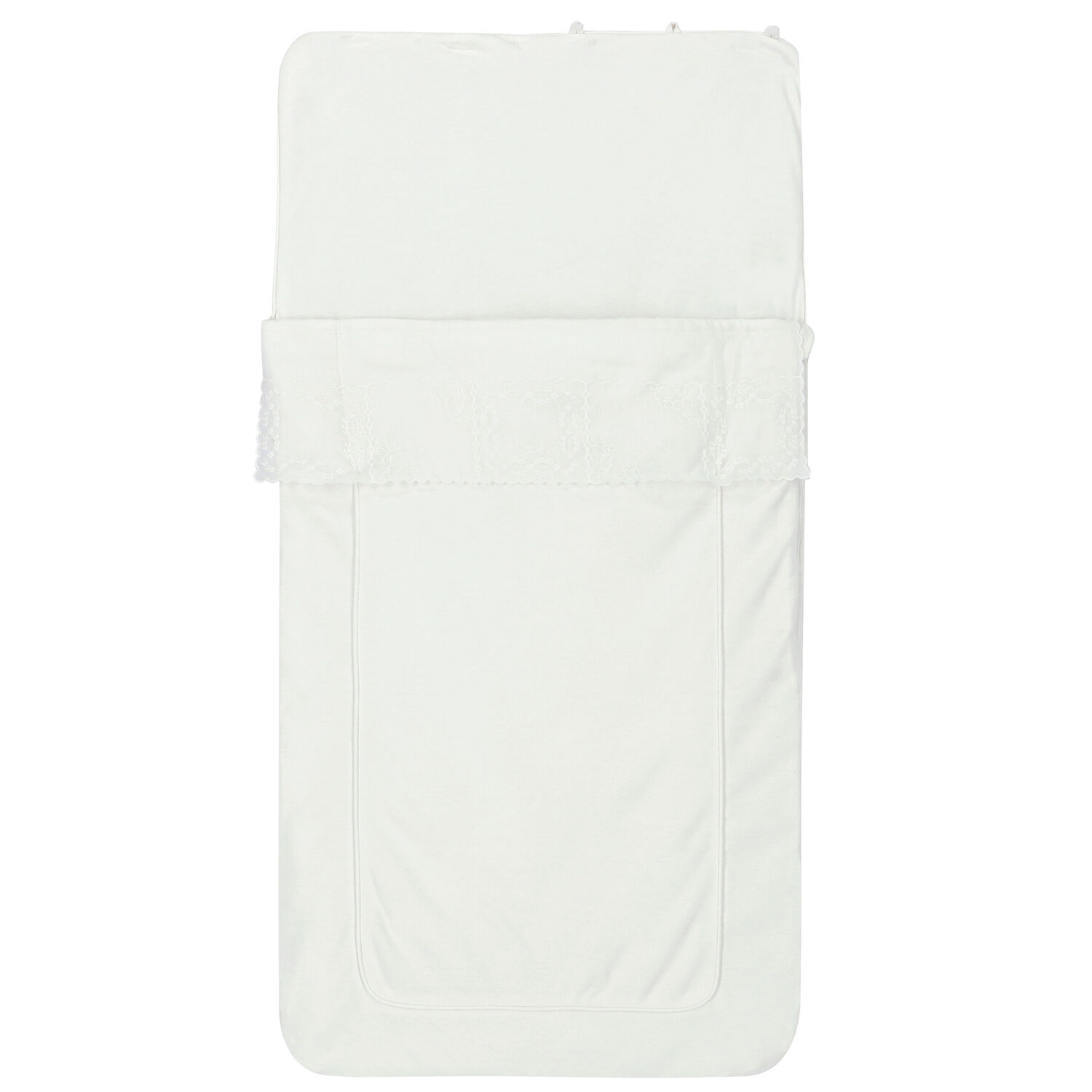 Girls Ivory Logo Baby Nest, 1, hi-res