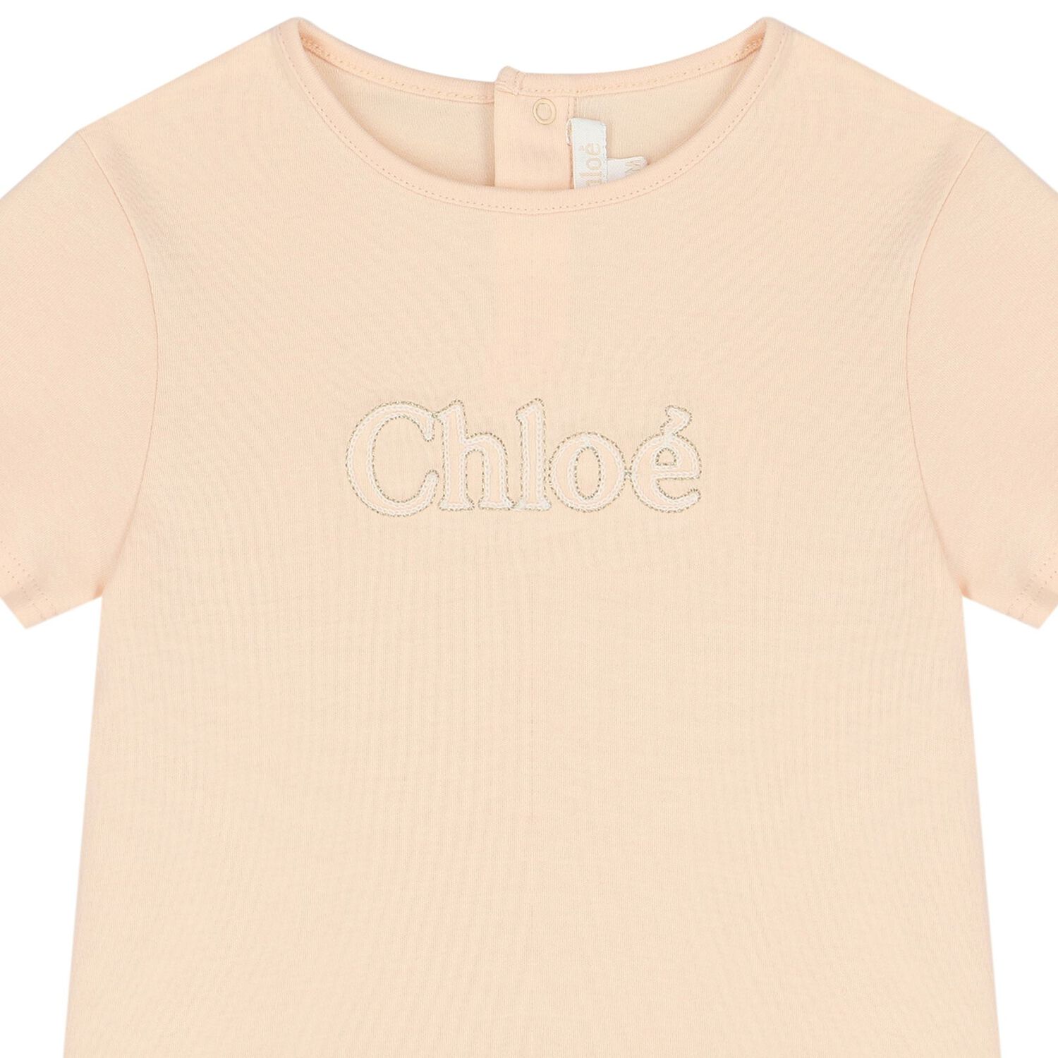 Younger Girls Pink Logo T-Shirt, 2, hi-res