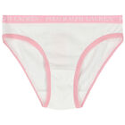 Girls Pink & White Bikini Brief ( 3-Pack ), 1, hi-res