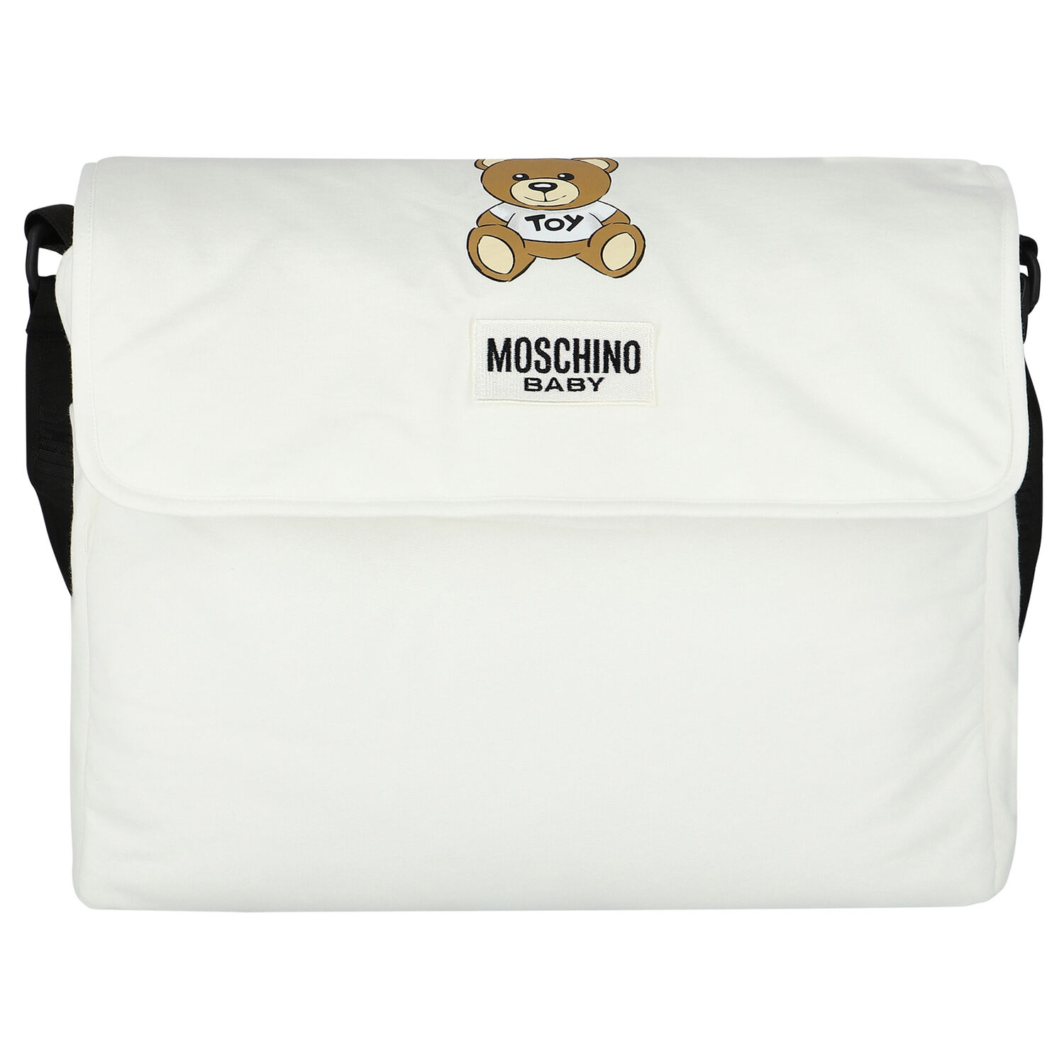 Ivory Teddy Bear Logo Baby Changing Bag, 1, hi-res