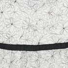 Girls White Floral Dress, 1, hi-res