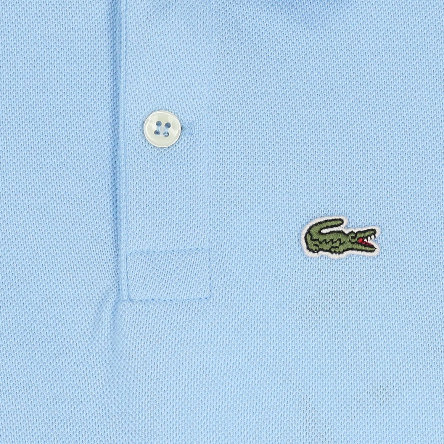 Boys Blue Logo Polo Shirt, 7, hi-res