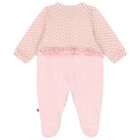 Baby Girls Pink Logo Babygrow, 2, hi-res