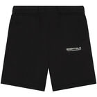 Black Logo Shorts, 2, hi-res