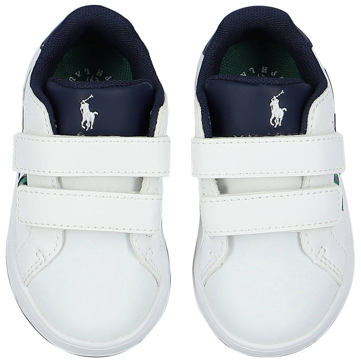 Boys White Logo Trainers, 1, hi-res image number null