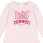 Younger Girls Pink Disney Long Sleeve Top, 1, hi-res