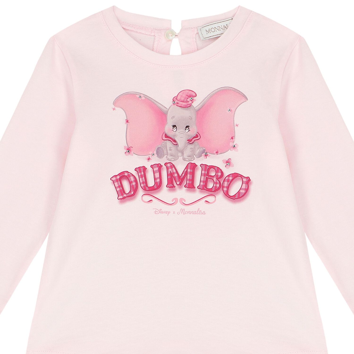 Younger Girls Pink Disney Long Sleeve Top, 1, hi-res image number null