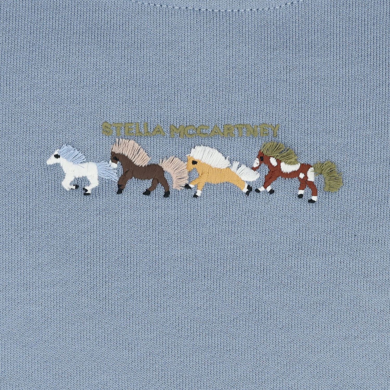 Younger Boys Blue Horse Logo Tracksuit, 1, hi-res
