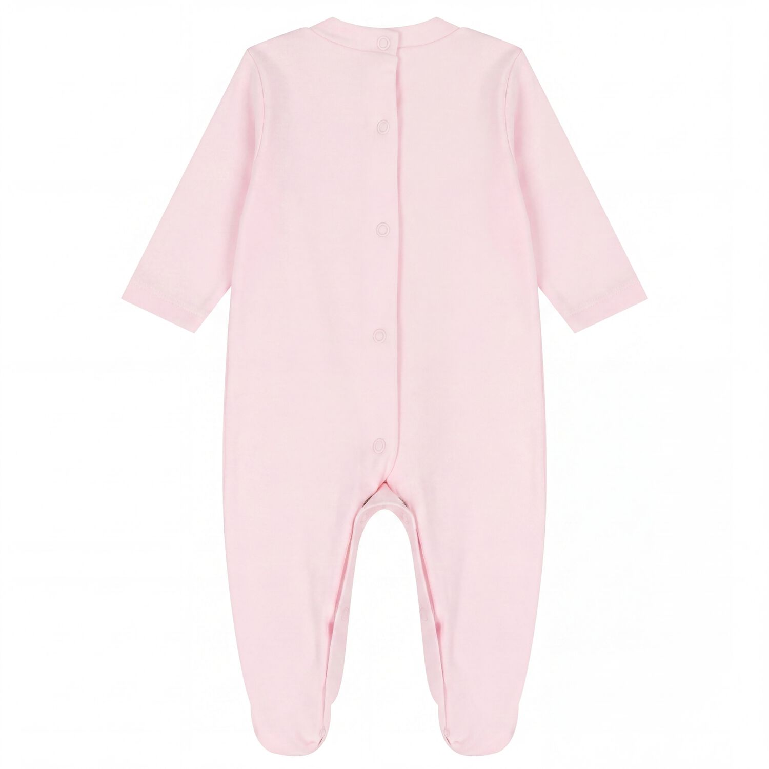 Baby Girls Pink Smocked Babygrow Gift Set, 3, hi-res