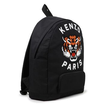 Black Tiger Logo Backpack