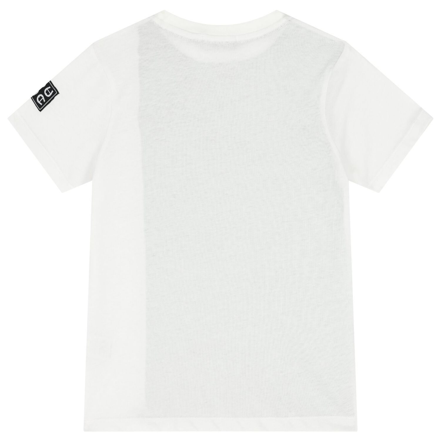 Boys White & Grey Logo T-Shirt, 2, hi-res image number null