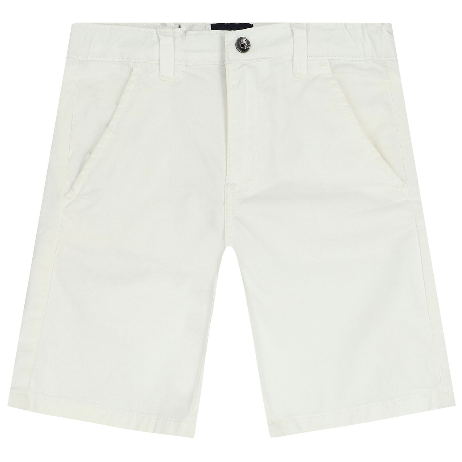 Boys Ivory Chino Shorts, 1, hi-res