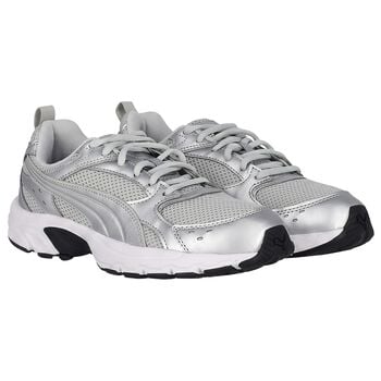 Silver Logo Milenio Tech LT Jr Trainers