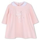 Younger Girls Pink Choupette Logo Dress, 1, hi-res