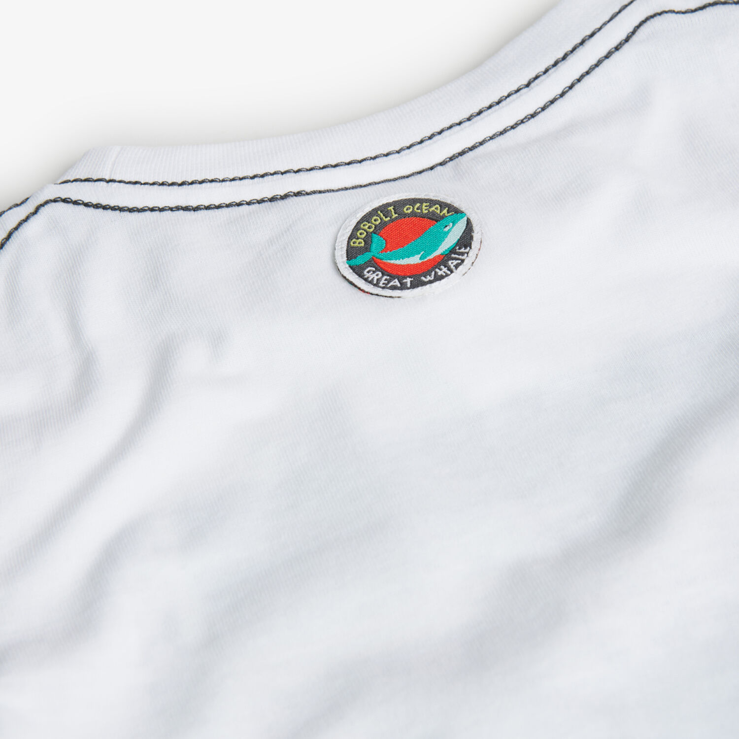 Boys White Whales T-Shirt, 1, hi-res